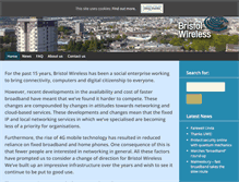 Tablet Screenshot of bristolwireless.net